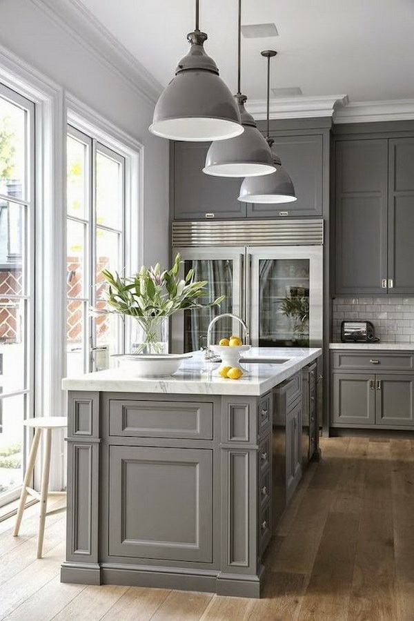 paint kitchen color ideas wall paint kitchen kitchen furniture gray hanging lights