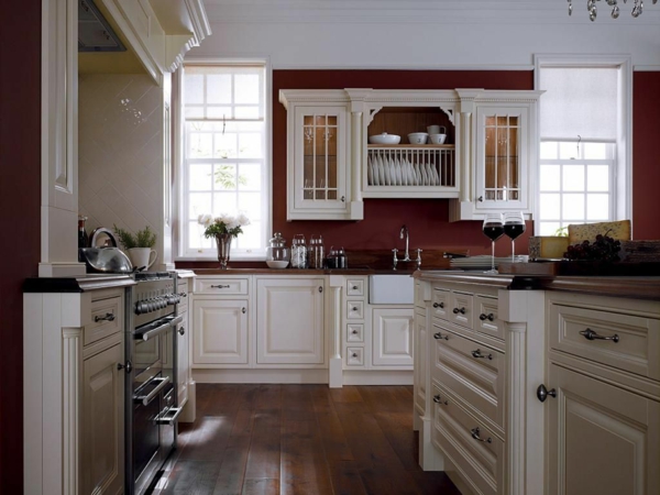 white kitchen which wall color elegant red wall color brown flooring