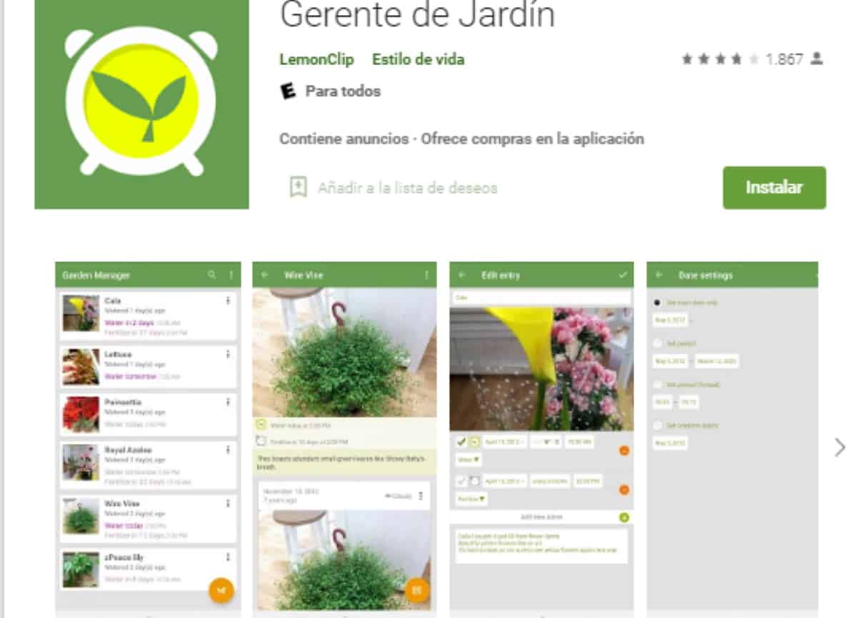 garden manager app