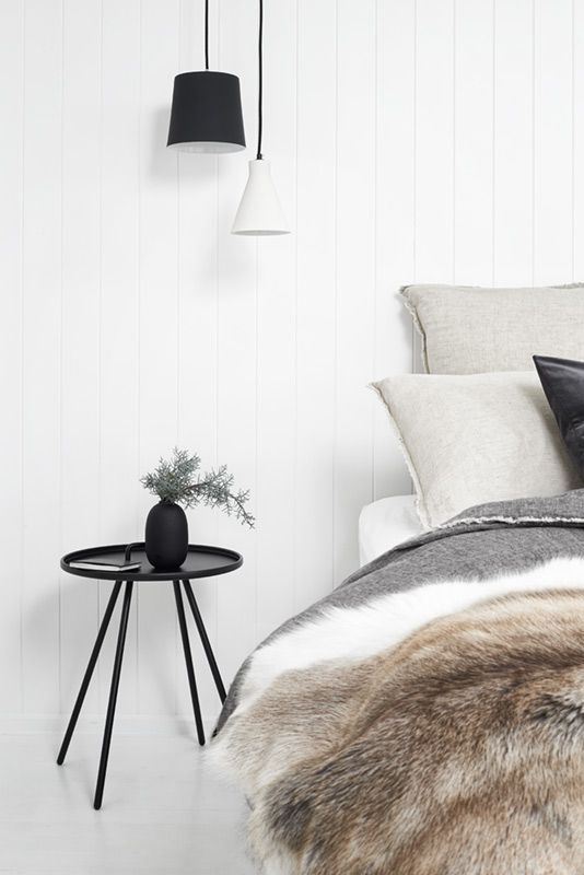 Scandinavian style bedroom