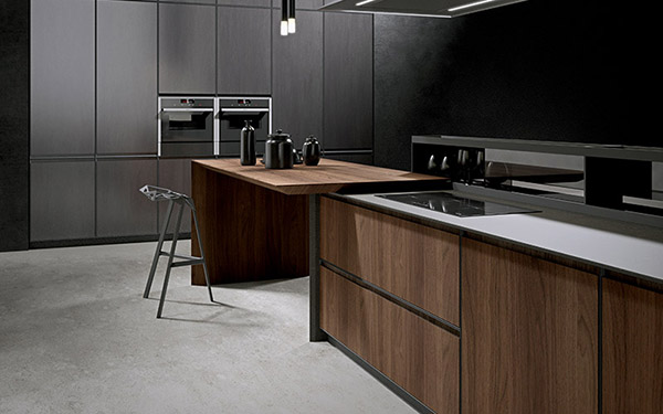 Arrital kitchen in warm wood