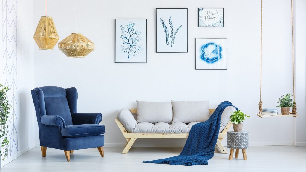 ideas for decorating your home with classic blue