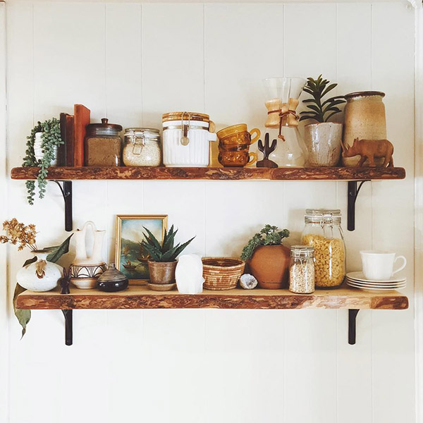 Rustic bookcase