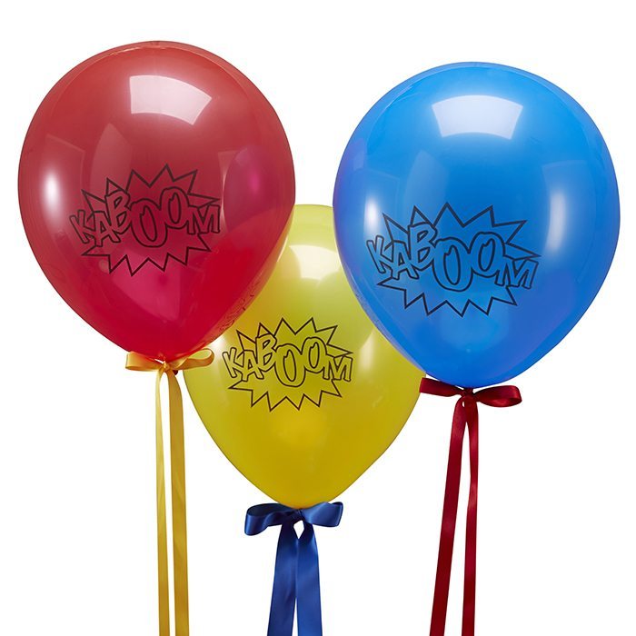 original birthday party balloons