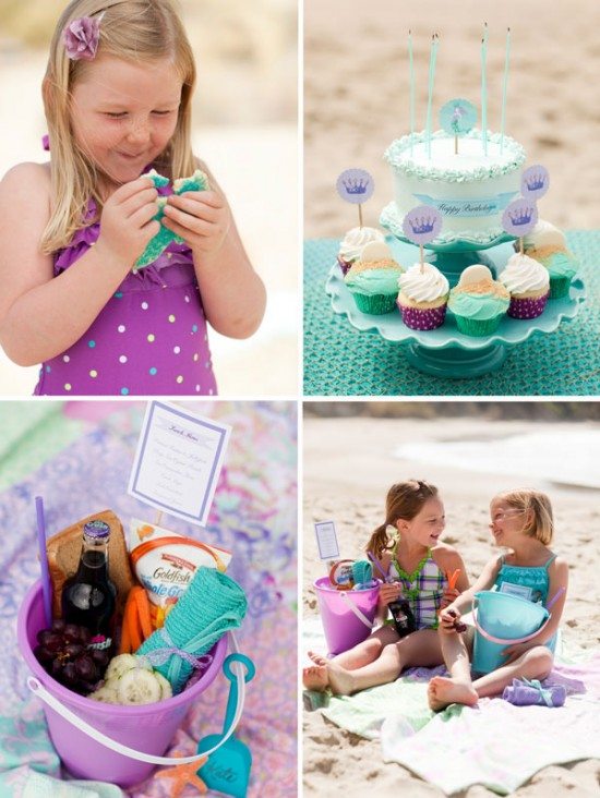 decorate kids birthday beach