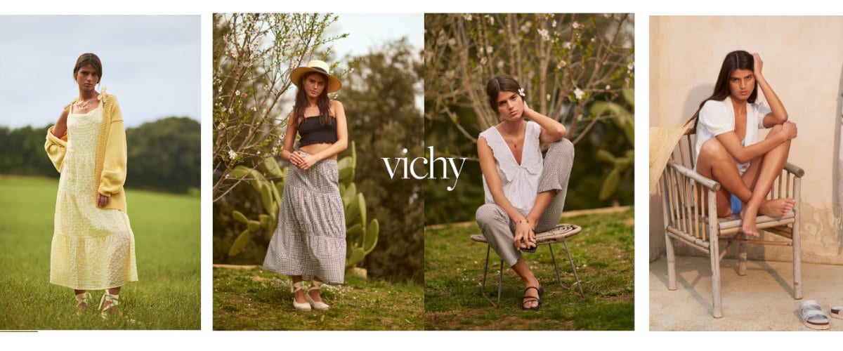 Vichy paintings, the protagonists of eseOese's new SS21 campaign