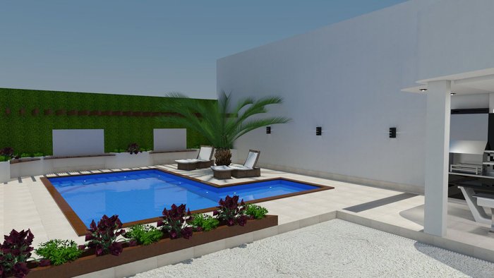 swimming pool 3d design