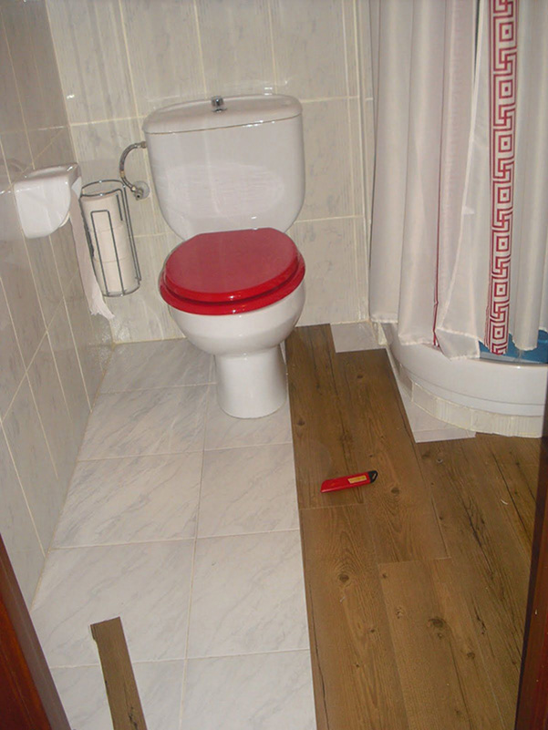 Vinyl flooring installation