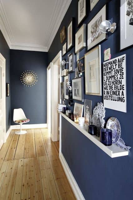 Dark blue Elegance and calmness