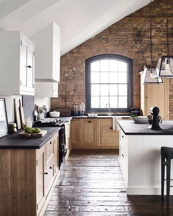 Choose antique-looking kitchen furniture