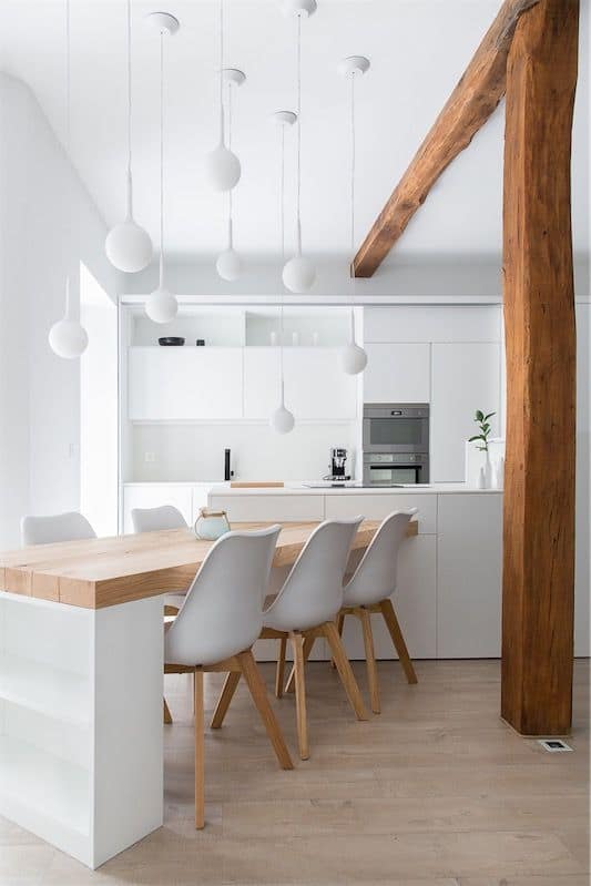 Create a striking space with lots of pendant lights