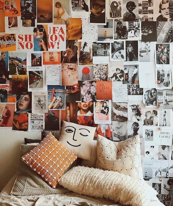 Create a collage wall