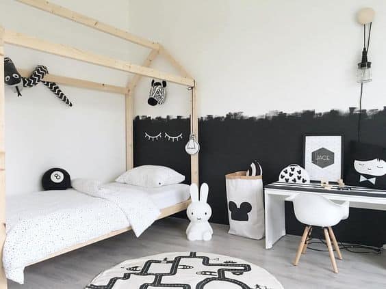 Monochrome room