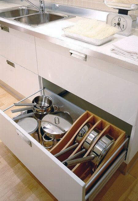 Organize with drawer dividers