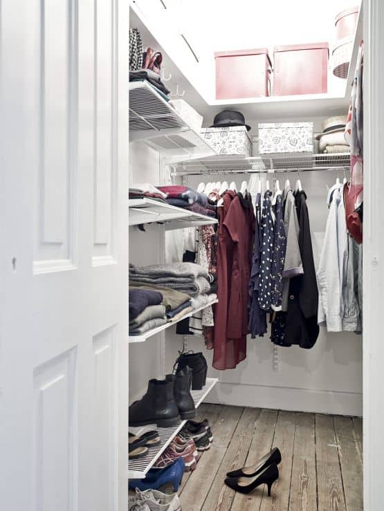 Replace your pantry with a walk-in closet