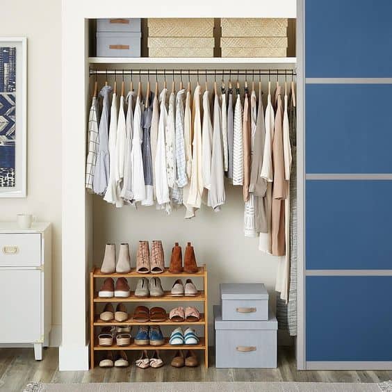 Add a shoe organizer