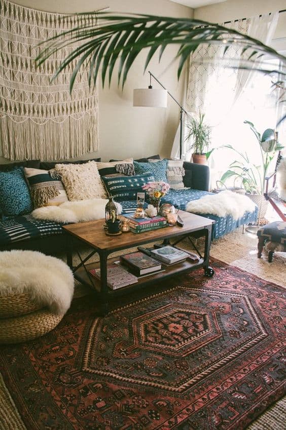 Create a bohemian space with macrame