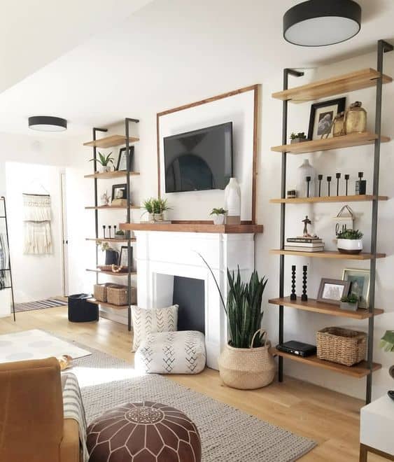 Combine symmetrical shelves