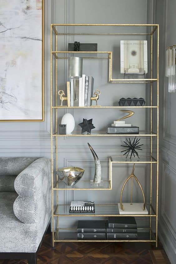 Choose designer shelves