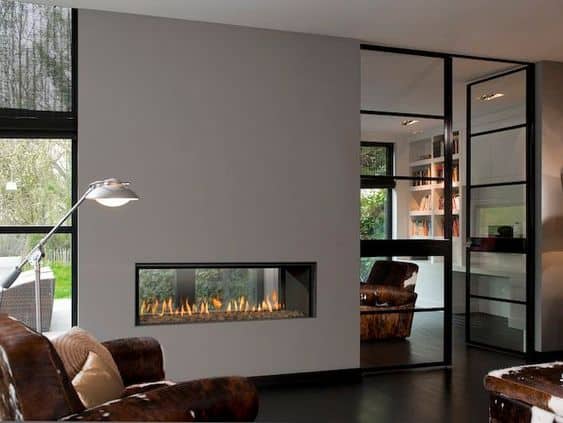 13-Choose a Minimalist Fireplace