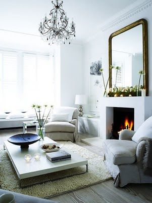 5-Choose a modern and simple fireplace