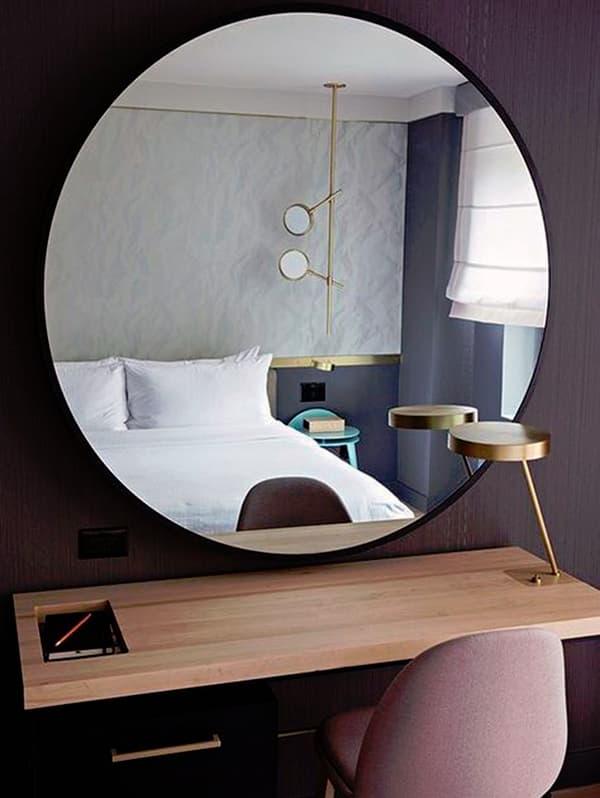 Mirror as an element of room decor