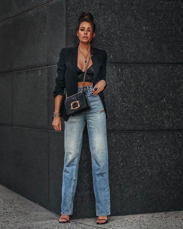 Combine jeans-tops-heels-ideas