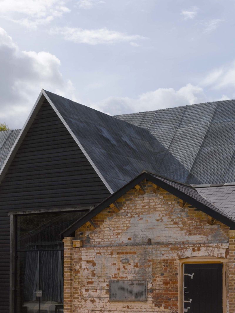 Attic in an old barn in Feering