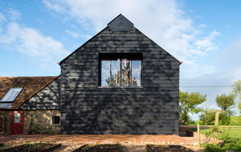 Attic in a barn