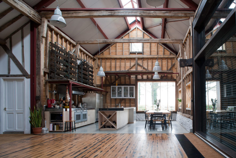 Attic in a barn by Liddicoat and Goldhill