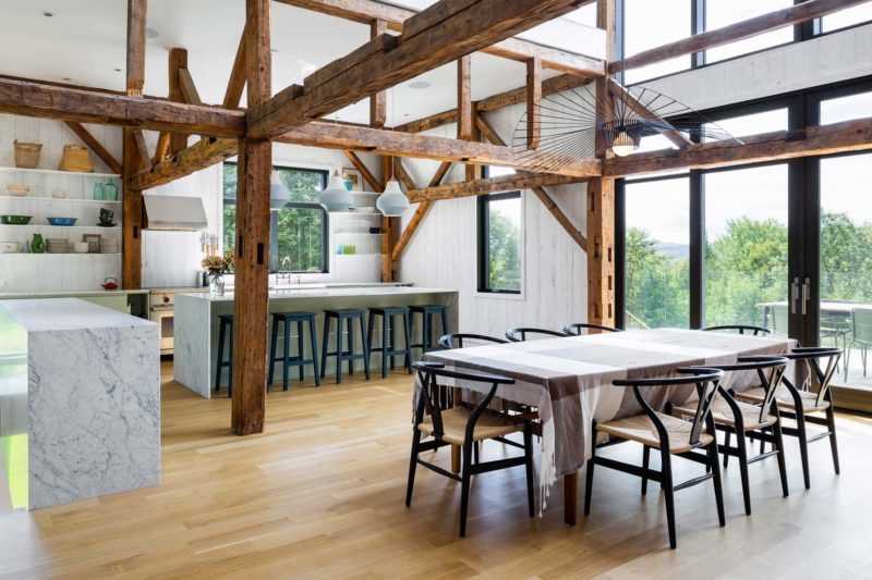 Old barn converted into a loft