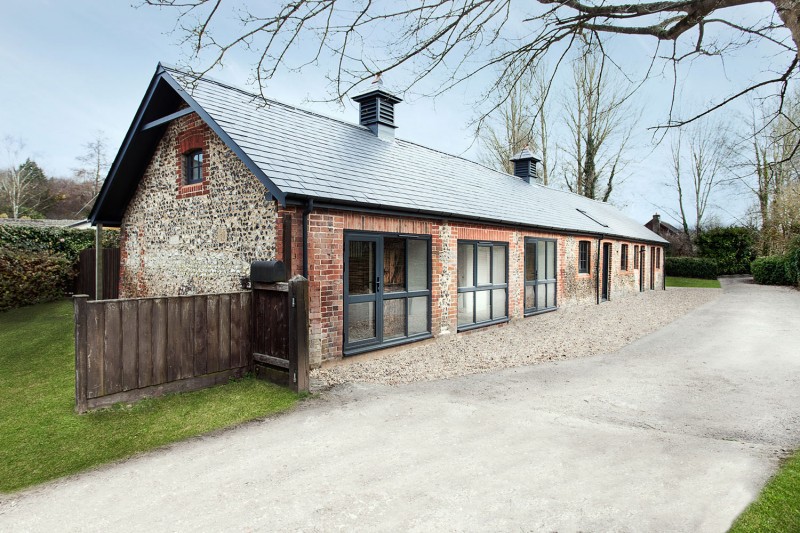 Old barn converted into a loft