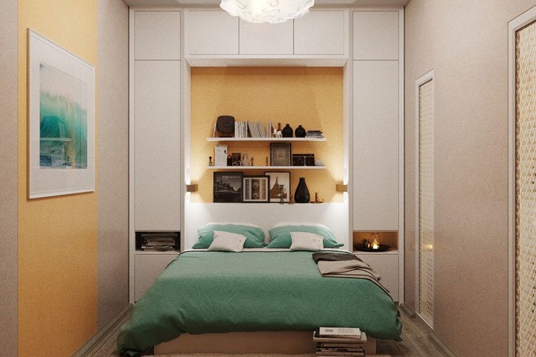 how to decorate small bedroom wall furniture