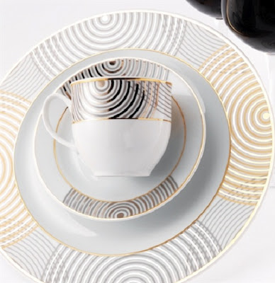 circle kutahya dinner set