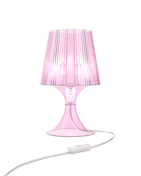 pink lampshade model