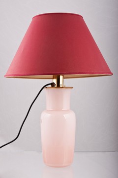 red lampshade model