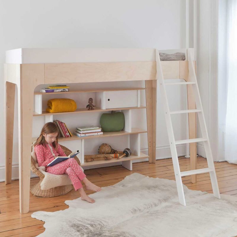 Children's mezzanine bed