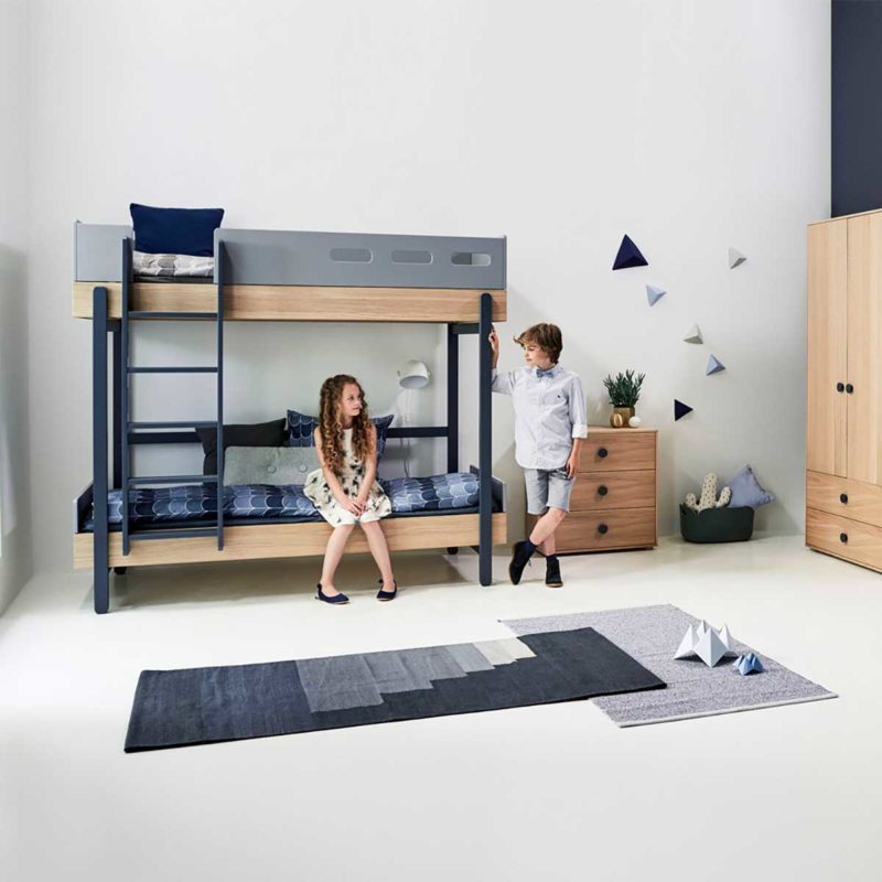 Contemporary design children's bunk bed