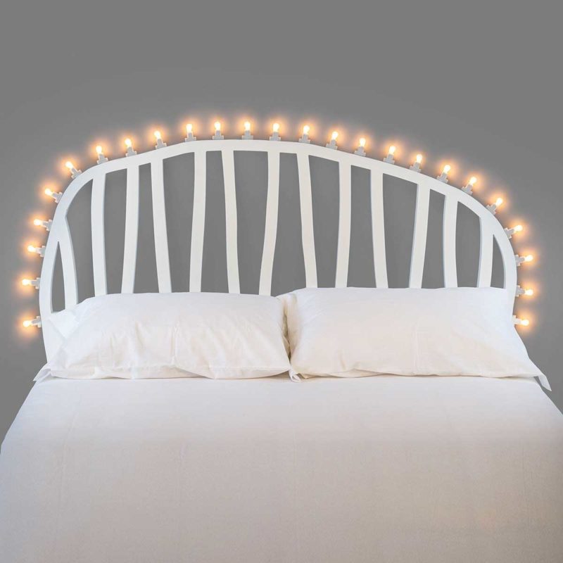 Illuminated headboard