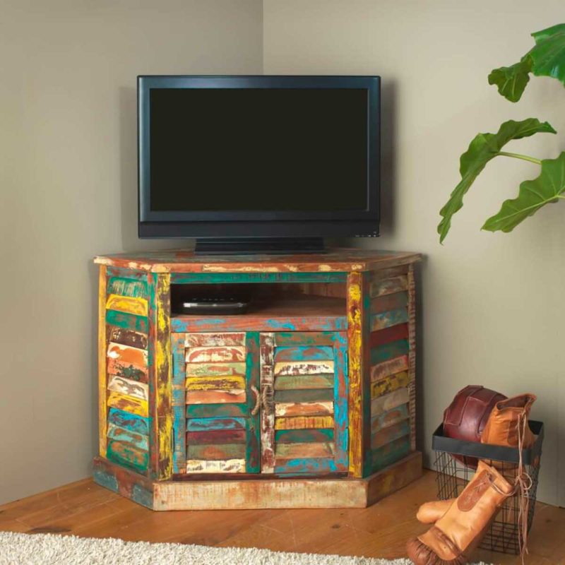 Originally designed corner TV cabinet