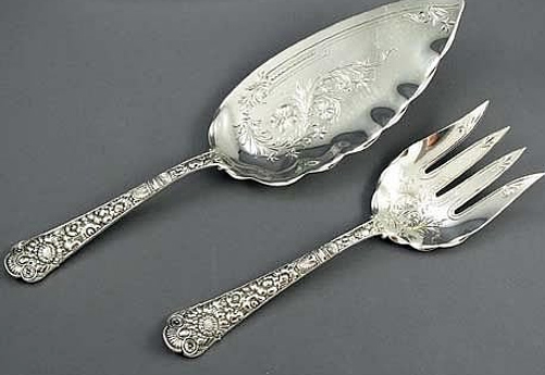 Silver Serving Sets (3)