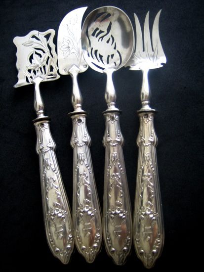 Silver Serving Sets (2)