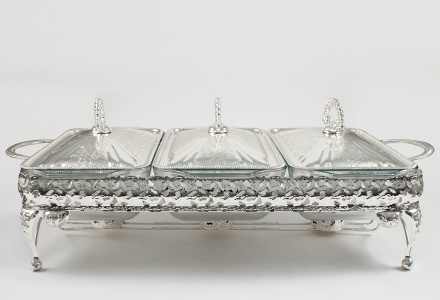 Silver Serving Sets (6)