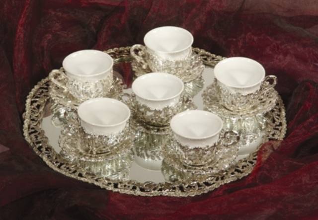 Silver Serving Sets (4)