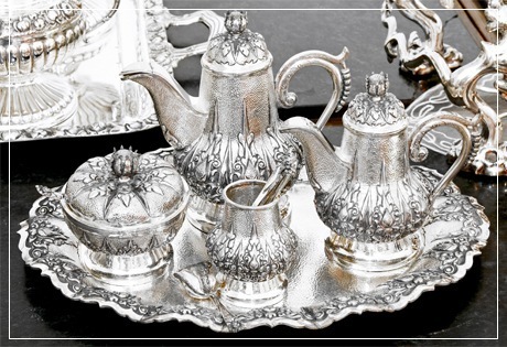 Silver Serving Sets (8)