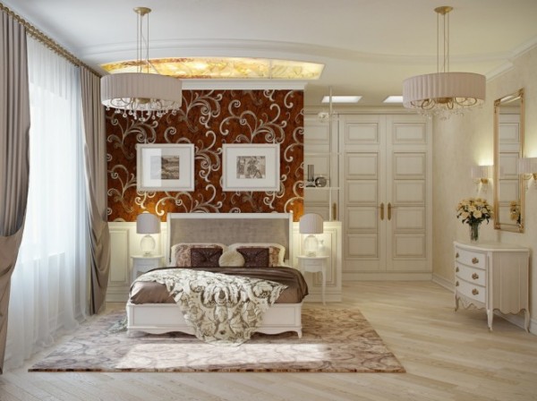 beautiful bedroom decorations 5 600x448 Stylish and romantic bedroom designs