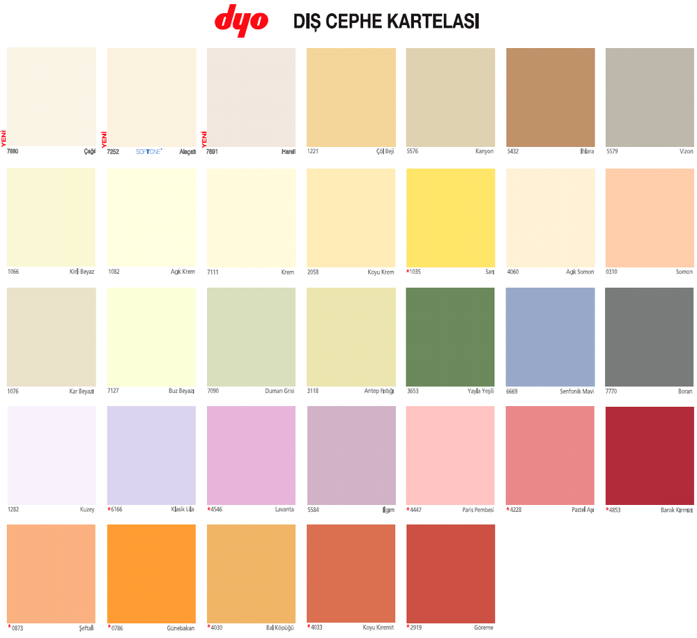 Dyo Exterior Color Chart (2)