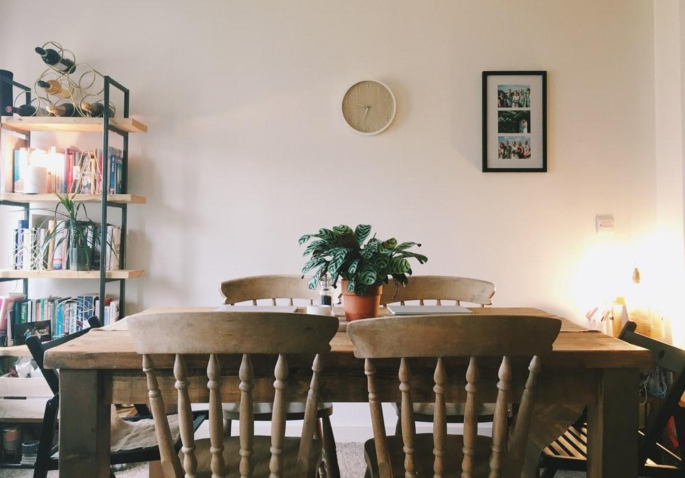 5 Easy Ways to Transform Your Dining Room. Classic Minimalism with a Pale Peach Room