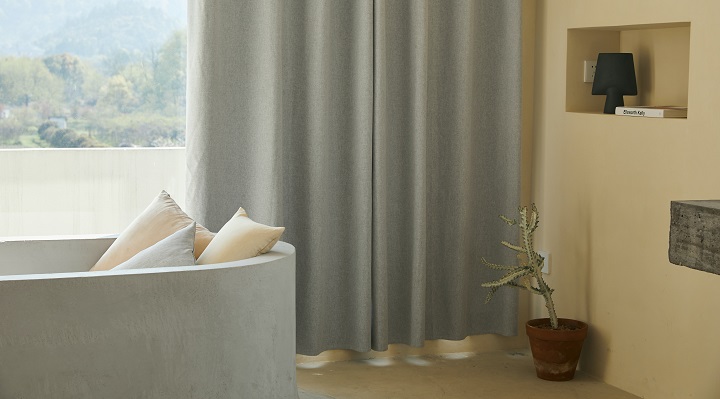 Living room curtain