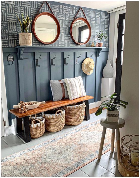 choose hallway rug mirrors